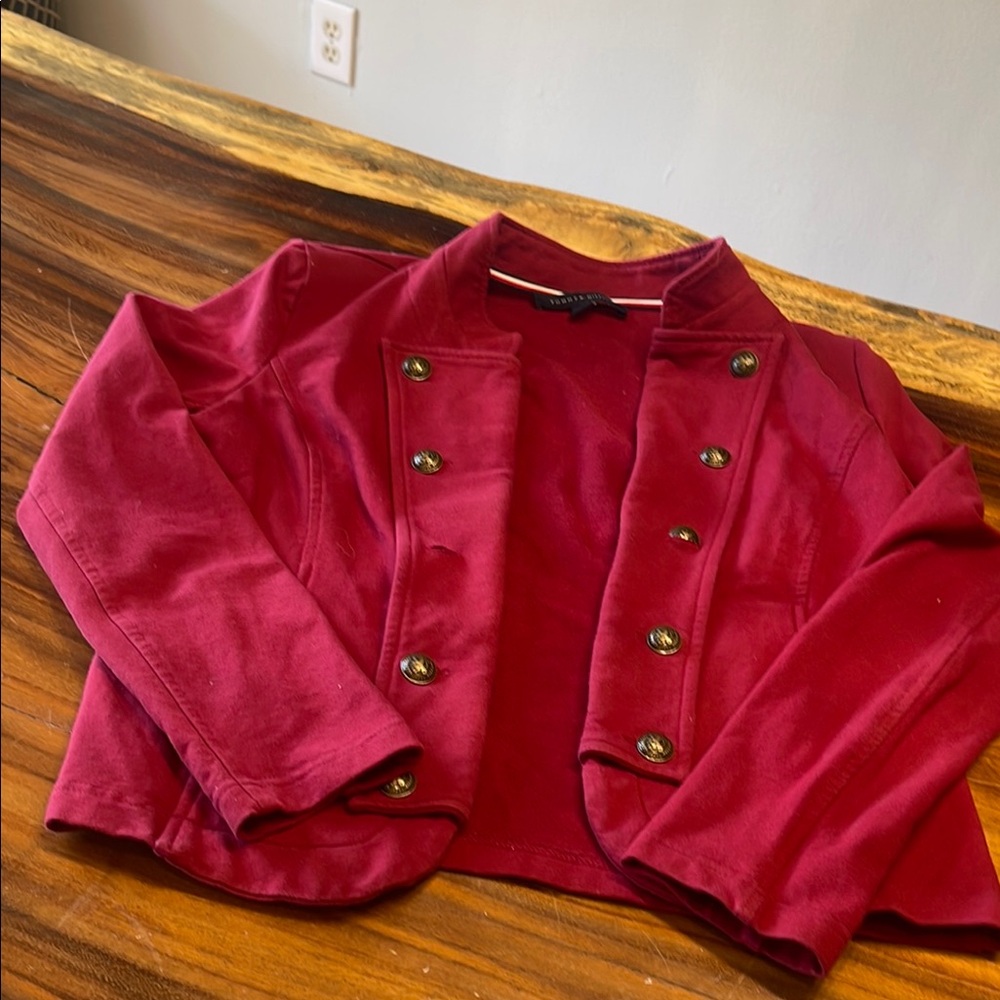 Tommy Hilfiger Red Blazer